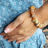 Unpolished Chunky Baltic Amber Bracelet