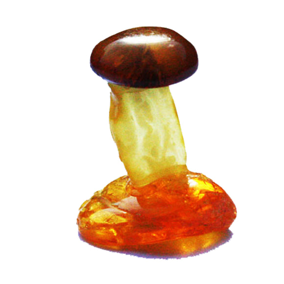 Baltic Amber Cute MUSHROOM