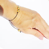 Lemon Amber Friendship Bracelet
