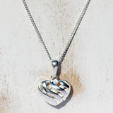 Beautiful Sterling Silver Heart Pendant