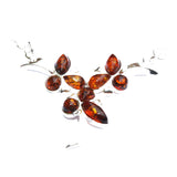 Baltic Amber Sterling Silver Necklace Trio