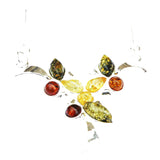 Baltic Amber Sterling Silver Necklace Trio