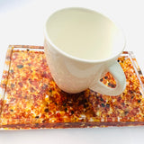 Baltic Amber Rectangular Tray