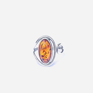 Amber Ring -Classic Oval