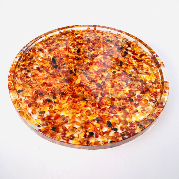 Baltic Amber Round Tray