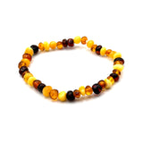 Charming Baltic Cognac Amber Bracelet.