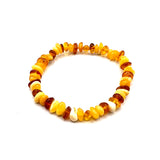 Charming Baltic Cognac Amber Bracelet.