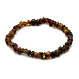 Charming Baltic Cognac Amber Bracelet.