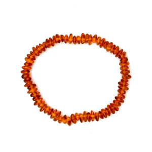 Charming Baltic Cognac Amber Bracelet.