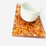 Baltic Amber Rectangular Tray