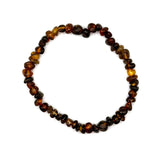 Charming Baltic Cognac Amber Bracelet.