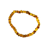 Charming Baltic Cognac Amber Bracelet.