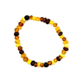 Charming Baltic Cognac Amber Bracelet.