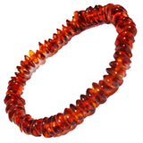 Charming Baltic Cognac Amber Bracelet.