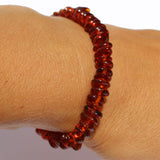 Charming Baltic Cognac Amber Bracelet.