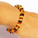 Charming Baltic Cognac Amber Bracelet.