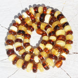 Beautiful Baltic Honey Amber Necklace 21.5 inch.