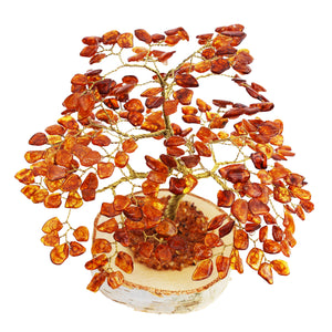 Oak Large Amber Tree (420 amber leaves)