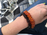 Classic Baltic Amber Bracelets  (Cognac, Lemon, Cherry, Butterscotch, Multicolour)