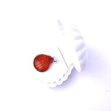 Romantic Baltic Amber Shell Pendant
