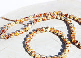Baltic Amber Dalmatian Pattern Bracelet