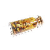 Little Glass Bottle Filled With Amber