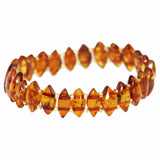 Small or Large Baltic Amber Drop Bracelet-Bangle