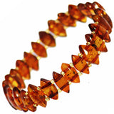 Small or Large Baltic Amber Drop Bracelet-Bangle