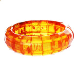 Unique Shape Honey Amber Bracelet