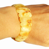 Unpolished Butterscotch Baltic Amber Bracelet