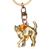 Moose and Amber Tumble Keyring