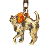 Moose and Amber Tumble Keyring