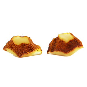Honey - Butterscotch Amber Cufflinks