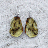 Large Lemon with inclusions Amber Sets - Slices