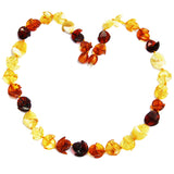 Baltic Amber Necklace - Moon