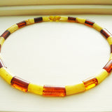 Mixed Honey Amber Cleopatra Necklace/ Collar