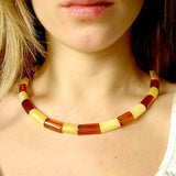 Mixed Honey Amber Cleopatra Necklace/ Collar