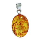 Baltic Amber Pendant 'OVAL'