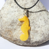 Baltic Amber Seahorse Pendant