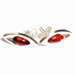 Honey Baltic Amber Silver Studs. Comes with lovely gift box.