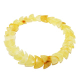 Baltic Amber Moon Bracelet 'Moon Twist'