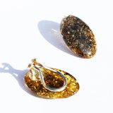 Baltic Amber Clip-on Earrings