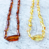 Honey or Lemon Baltic Amber Necklace