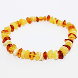 Charming Baltic Cognac Amber Bracelet.