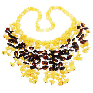 Stunning Multicolour Baltic Amber Necklaces - Royal Charming patterns.