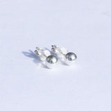 Beautiful Sterling Silver Dot Stud Earrings