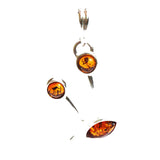 Baltic Amber Pendant - Cherry