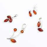 Baltic Amber Pendant - Cherry