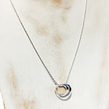 Beautiful Sterling Silver Swirl Pendant