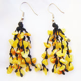 Traditional Style Amber Earrings